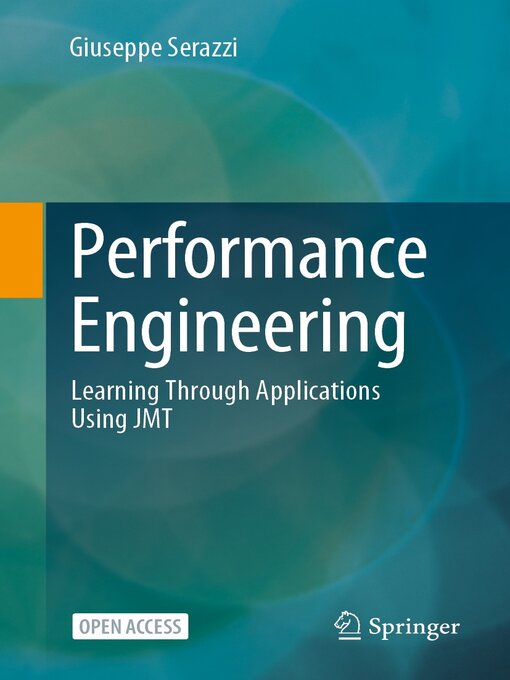 Title details for Performance Engineering by Giuseppe Serazzi - Available